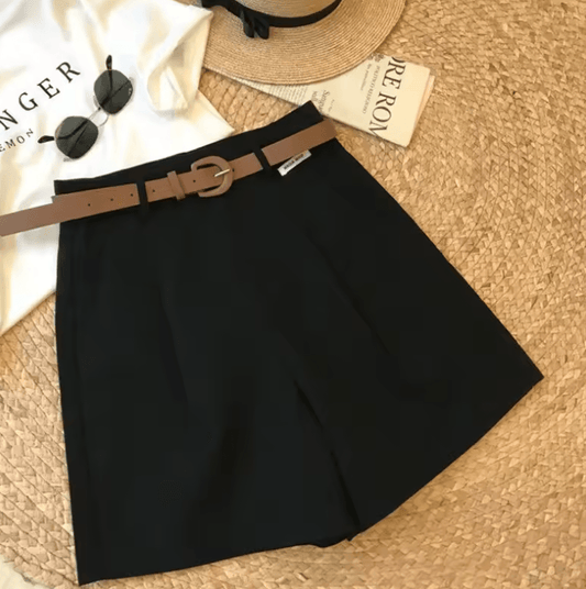 Women’s Wide-Leg Shorts – Classic, Lightweight & Breathable for Summer 2025