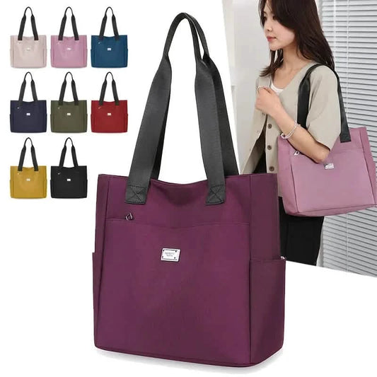 Large Capacity Soft Square Shoulder Tote Bag