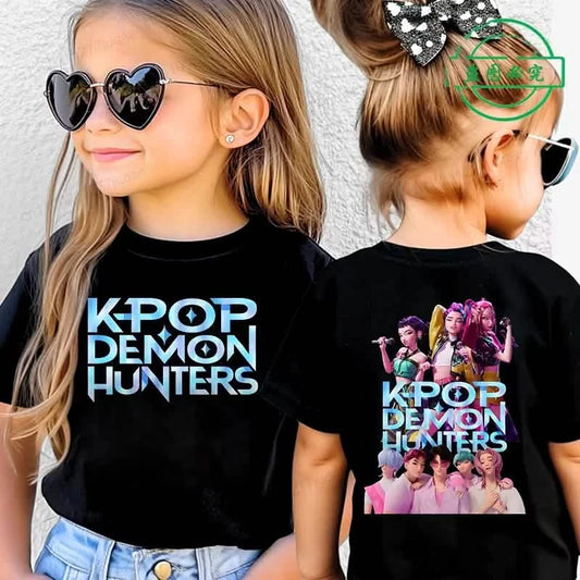 KPop Saja Boys Kids T-shirt - Fun Summer Style