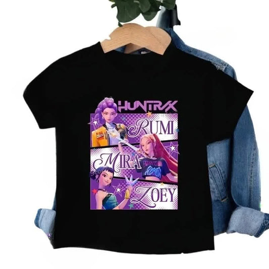 Kids KPop Demon Hunters T-Shirt - Stylish & Fun
