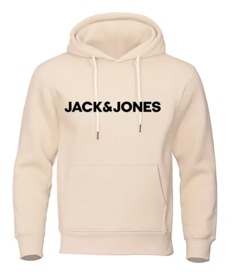 Men’s Casual Hoodie with Comfortable Printed Design