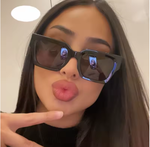 Fashion Square Sunglasses – Vintage Designer Shades for Women