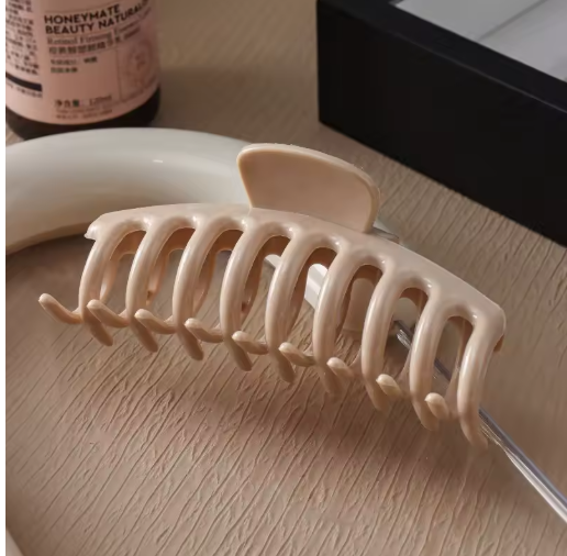 Large Matte Geometric Hair Claw Clips for Women