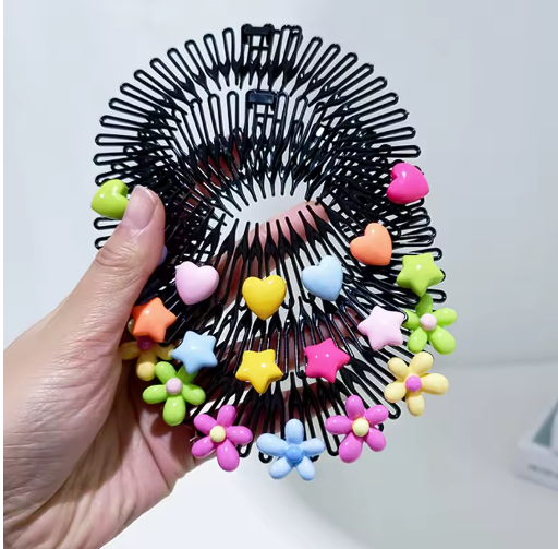 Kids Y2K Colorful Hair Accessories Set (3 pcs)