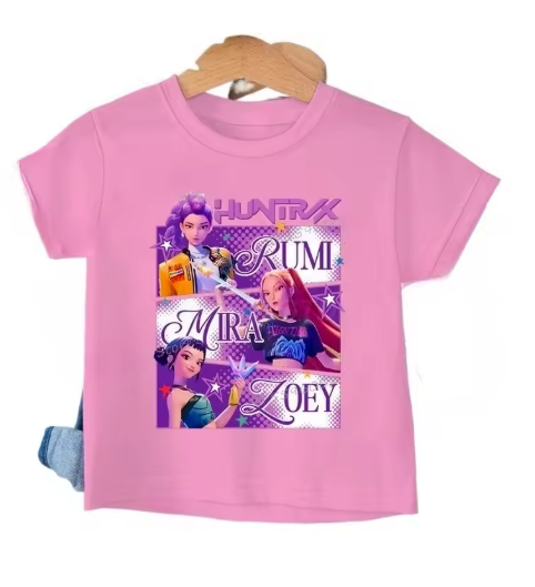 Kids KPop Demon Hunters T-Shirt - Stylish & Fun