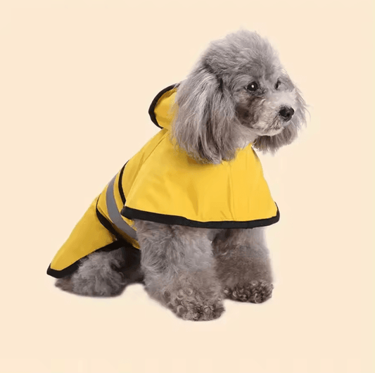 Adjustable Waterproof & Windproof Dog Raincoat – Keep Your Pet Dry & Comfortable in All Weather Conditions