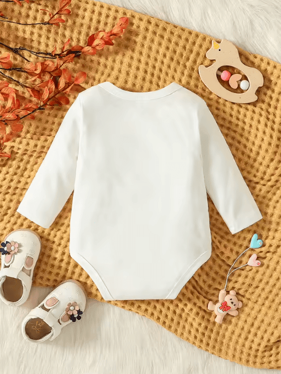 Baby Boy Long Sleeve Jumpsuit – Casual Streetwear Style with Bold Letter Print – All-Season Romper for Newborns & Toddlers Baby Boy Long Sleeve Jumpsuit – Casual Streetwear Style with Bold Letter Print – All-Season Romper for Newborns & Toddlers