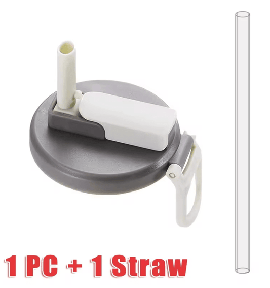 BPA-Free Reusable Soda Can Lids & Silicone Straws – Can Covers for Beer, Juice & Soft Drinks