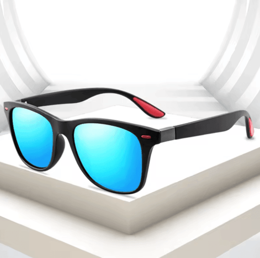 Classic Polarized Square Sunglasses – UV400 Anti-Glare Goggles for Men & Women