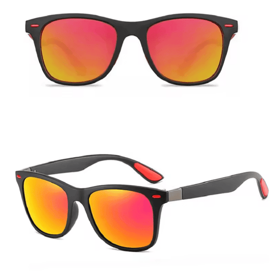 Classic Polarized Square Sunglasses – UV400 Anti-Glare Goggles for Men & Women