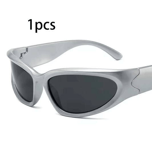 High-End Y2K Square Sunglasses – UV-Resistant Cycling & Outdoor Shades