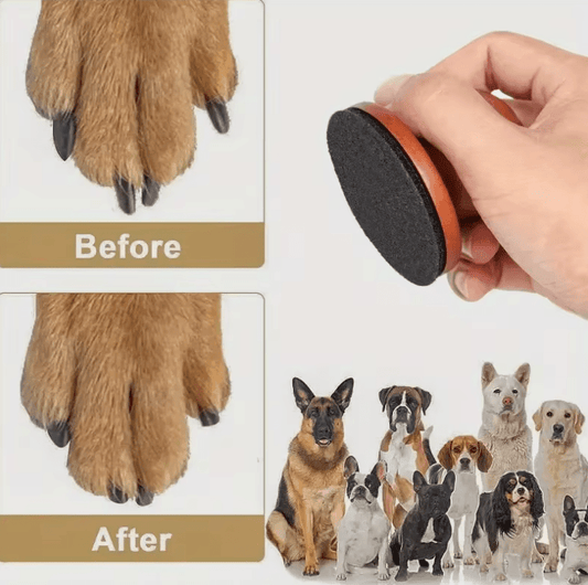 Manual Wooden Dog Nail File – Pet Scratching Board for Safe and Natural Nail Care