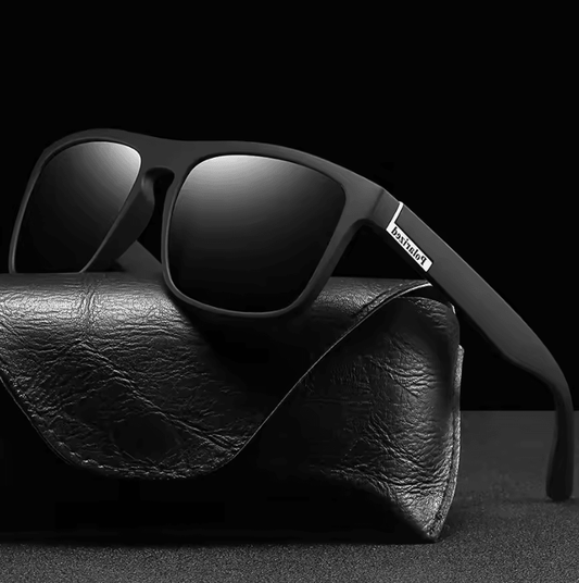 Men & Women Polarized Sunglasses – Luxury Designer Vintage Square Sport Sunglasses for Driving, Fishing & UV400 Protection