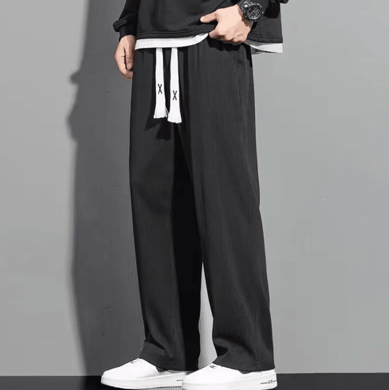Men’s Loose-Fit Drape Sweatpants – Lightweight & Fast-Dry Casual Trousers Men’s Loose-Fit Drape Sweatpants – Lightweight & Fast-Dry Casual Trousers