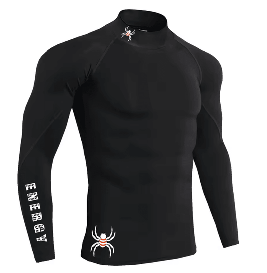 Men’s Running Long Sleeve Compression T-Shirt – Quick-Dry, Breathable Gym & Sports Top