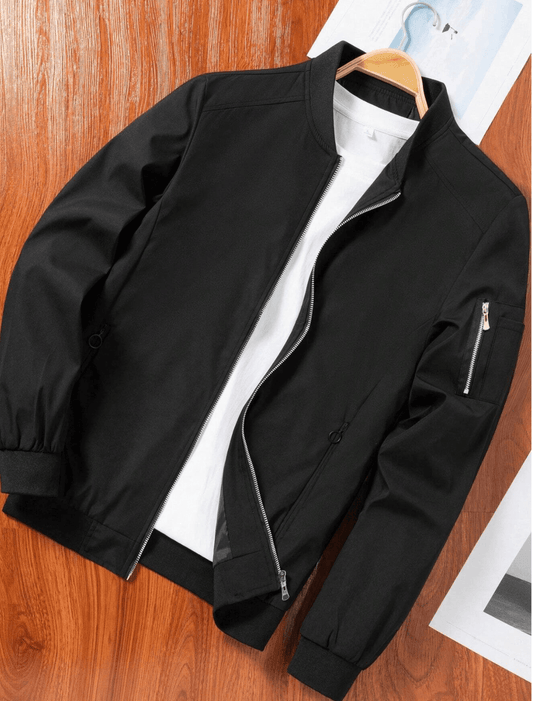 Men’s UV Protection Jacket – Long Sleeve Hooded Zipper Coat | Anti-UV Ice Silk Fabric for Outdoor Activities