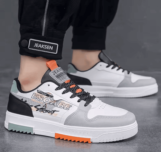 New Men’s Casual Sneakers – Breathable Lace-Up Running Shoes for Men