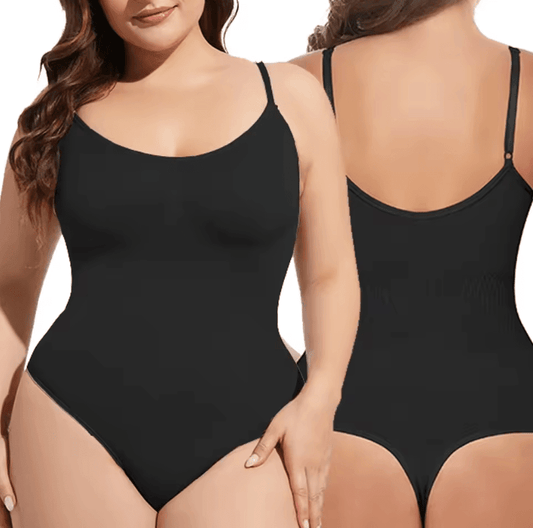 Plus Size Tummy Control Bodysuit – Slimming Shapewear for Women