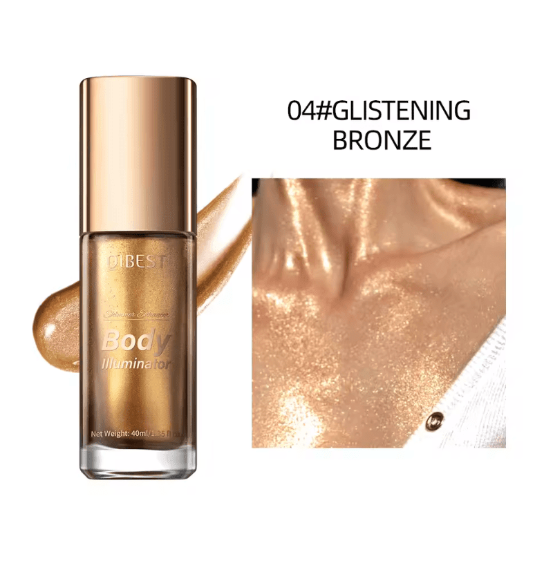 QIBEST 5-Color Liquid Highlighter – Glitter Makeup Glow, Face & Body Illuminator QIBEST 5-Color Liquid Highlighter – Glitter Makeup Glow, Face & Body Illuminator