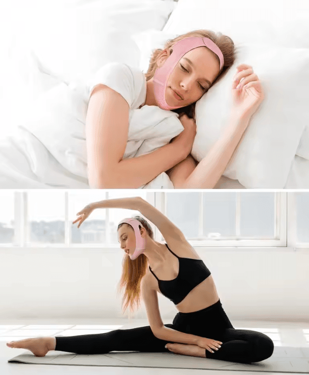💆♀️ Reusable V-Line Mask – Double Chin Reducer & Chin Up Patch for a Firm, V-Shaped Face 💆♀️ Reusable V-Line Mask – Double Chin Reducer & Chin Up Patch for a Firm, V-Shaped Face