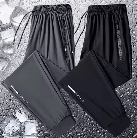 Spring & Autumn Loose-Fit Men’s Casual Pants – Lightweight & Quick-Dry Sports Trousers