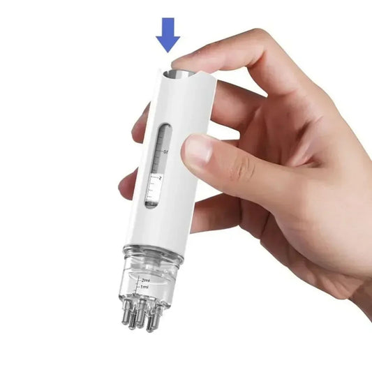 Portable Scalp Applicator and Massager for Hair Care