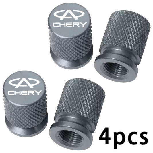 4PCS Colorful Tire Valve Caps for CHERY Vehicles