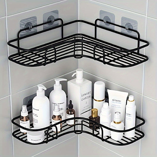 Rustproof Stainless Steel Corner Shower Rack