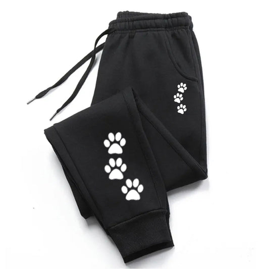Womens Casual Jogging Sweatpants with Elastic Waist