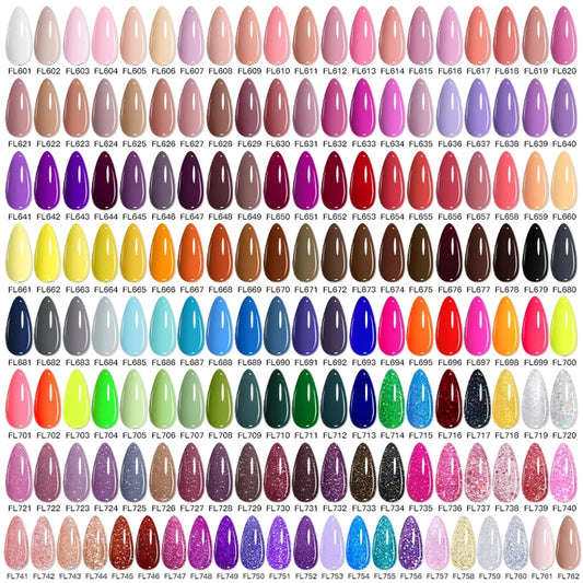 10ml Semi-Permanent Gel Nail Polish - 162 Colors