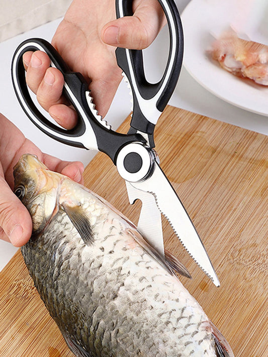 Multifunctional Kitchen Scissors for Fish, Vegetables, and More