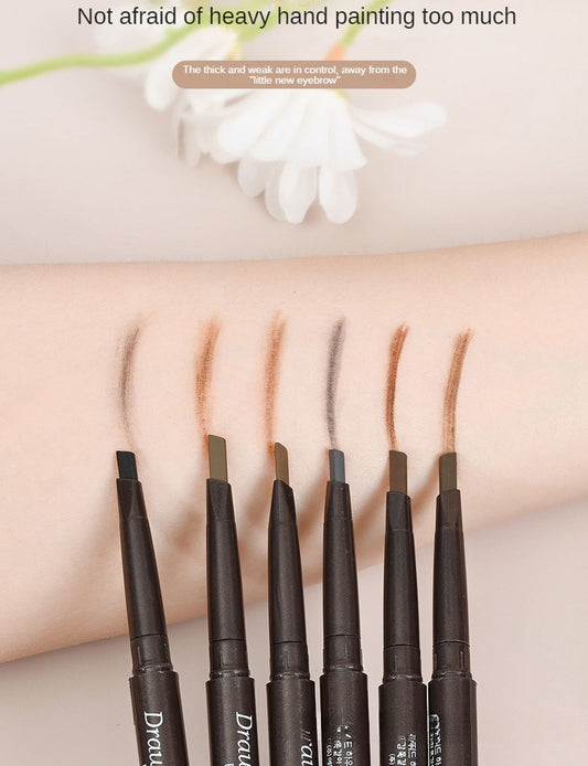 2 in 1 Waterproof Eyebrow Pencil - Long Lasting & Easy to Use
