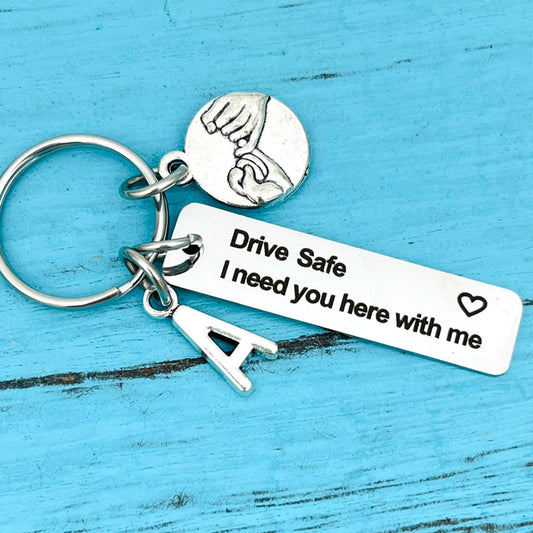 Drive Safe Keychain for New Drivers and Loved Ones