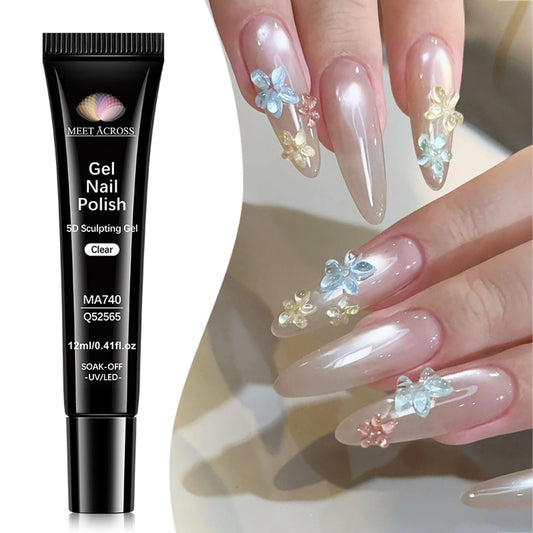 5D Sculpting Gel Polish for Nail Art - 12ml