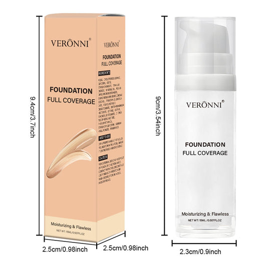 Pure White Liquid Foundation - Long-lasting Adjuster