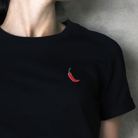 Red Chili Pepper Brooch - Cute Metal Enamel Pin for Women