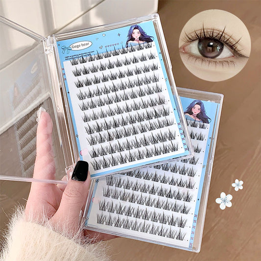 Large-capacity Glue-free False Eyelashes - Sunflower C Curl