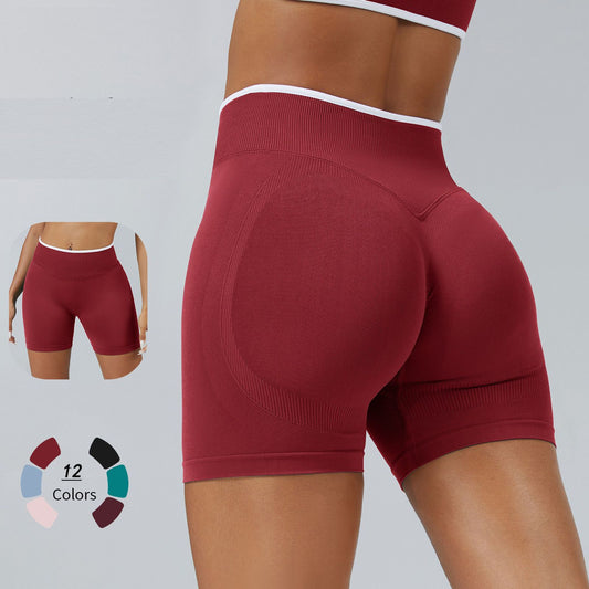 Women's High Waist Breathable Yoga Shorts