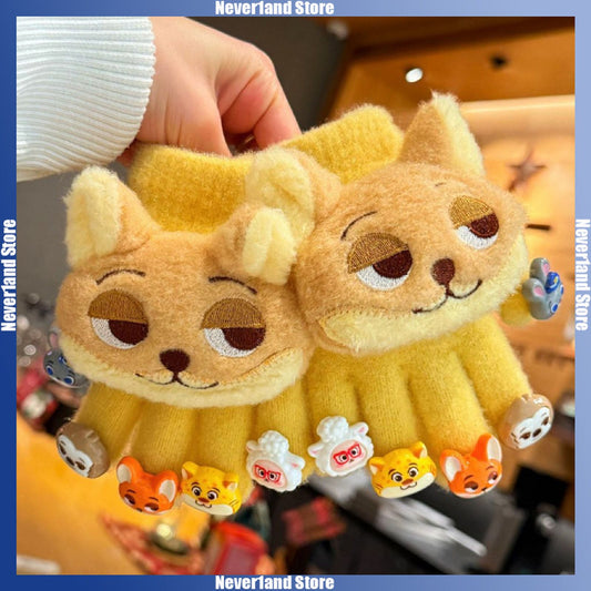 Judy Rabbit Foxy Gloves for Kids - Winter Fashion Accessories