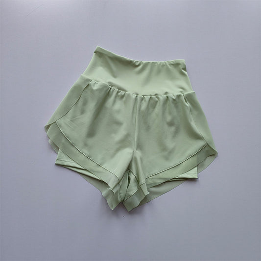Women's High-Waisted Quick-Dry Sports Shorts
