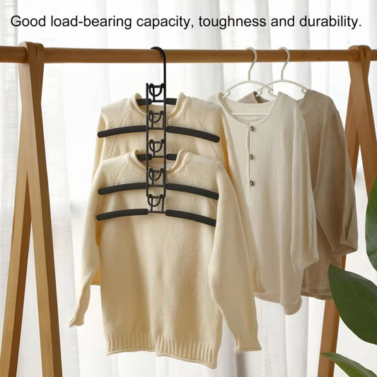 Detachable 5-Layer Space-Saving Clothes Hanger