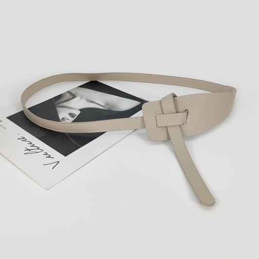 Luxury Designer Belt for Women - Soft PU Leather