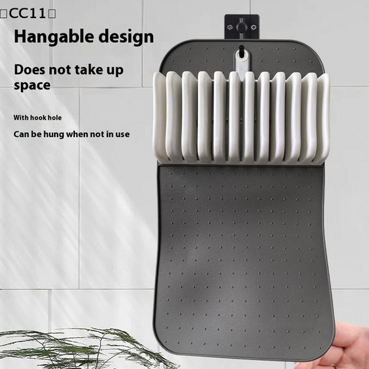 Soft-Grip Large Knife Mat with 5/11 Slots