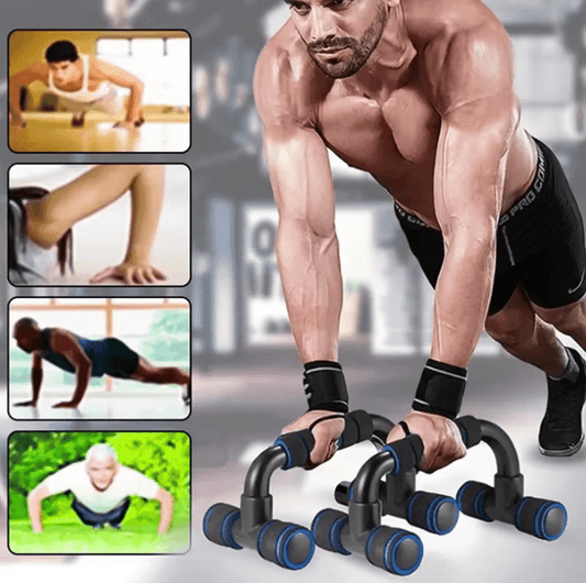 1 Pair U-Shaped Push-Up Bars – Fitness Equipment for Chest & Muscle Training