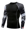 2025 Pro Men’s Sports Fitness Long Sleeve T-shirt – Quick-Dry, Breathable Running & Basketball Training Shirt