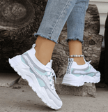 2025 Women’s Chunky Sneakers – Lightweight, Breathable Fashion Sports Shoes for Gym & Walking