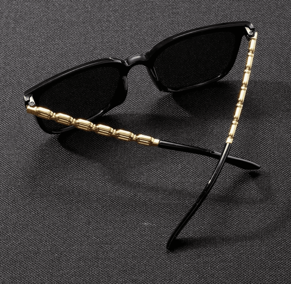 2/5 PCS Fashion Cat Eye & Square Sunglasses – Metal Frame Shades for Women & Men