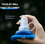 250ml/500ml Outdoor Collapsible Silicone Water Bottle – Convenient for Running, Camping & Hiking