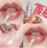 5-Color Lip Gloss Set – Long-Lasting, Shiny Pearl & Metallic Sheen, Non-Stick Cup
