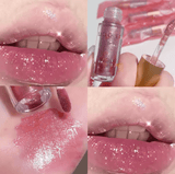 5-Color Lip Gloss Set – Long-Lasting, Shiny Pearl & Metallic Sheen, Non-Stick Cup